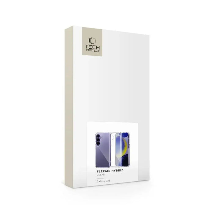 Tech-Protect Flexair Hybrid Case for Samsung Galaxy S25 - Transparent - Cell phone cases and covers<<<HurtelXML