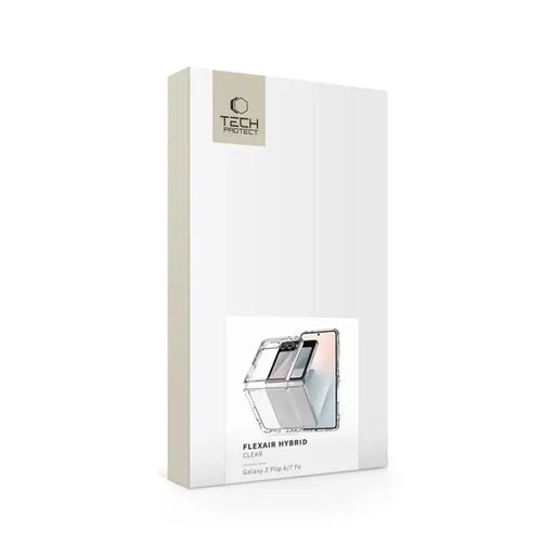 Tech-Protect FlexAir Hybrid Case for Samsung Galaxy Z Flip 6 / 7 FE - Transparent - Cell phone cases
