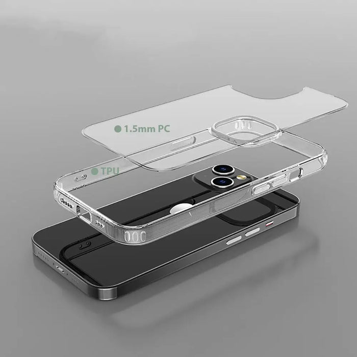 Tech-Protect FlexAir Hybrid iPhone 14 Case - Clear - Cell phone cases and covers<<<HurtelXML