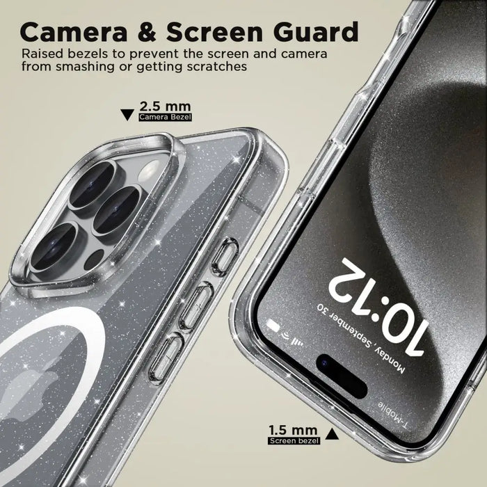 Tech-Protect FlexAir Hybrid MagSafe Case for iPhone 16 Pro - Clear - Cell phone cases and covers<<<HurtelXML