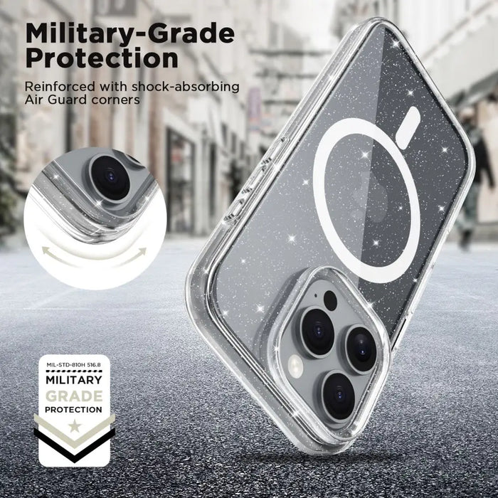 Tech-Protect FlexAir Hybrid MagSafe Case for iPhone 16 Pro - Clear - Cell phone cases and covers<<<HurtelXML