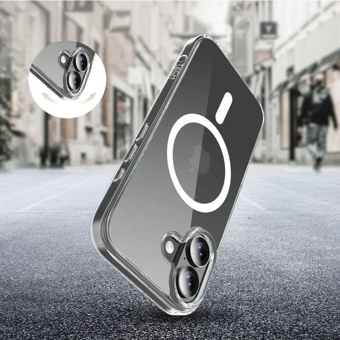 Tech-Protect FlexAir Hybrid MagSafe Case for iPhone 17 - Clear - Cell phone cases and covers<<<HurtelXML