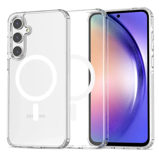 Tech-Protect FlexAir Hybrid MagSafe Case for Samsung Galaxy A55 5G - Transparent - Cell phone cases