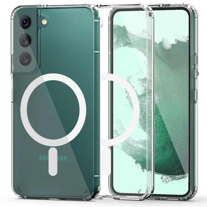 Tech-Protect FlexAir Hybrid MagSafe Case for Samsung Galaxy S22 - Clear - Cell phone cases and covers<<<HurtelXML