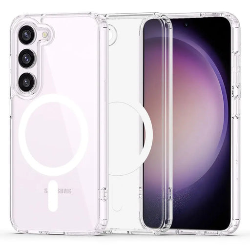 Tech-Protect FlexAir Hybrid MagSafe Case for Samsung Galaxy S23 - Clear - Cell phone cases and covers<<<HurtelXML