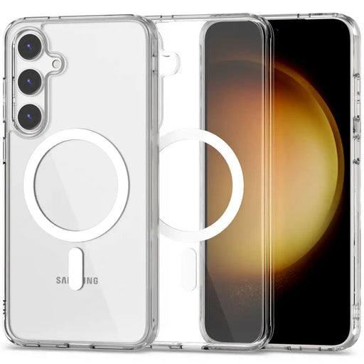 Tech-Protect FlexAir Hybrid MagSafe Case for Samsung Galaxy S24 - Clear - Cell phone cases and covers<<<HurtelXML