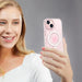 Tech-Protect FlexAir Hybrid MagSafe iPhone 15 Pro Case - Clear Glitter - Cell phone cases and covers<<<HurtelXML