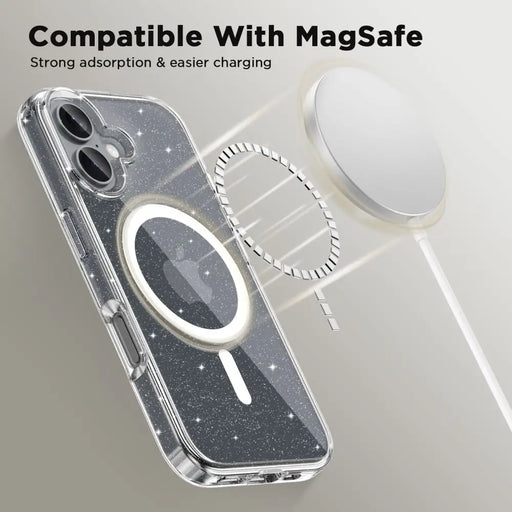 Tech-Protect FlexAir Hybrid MagSafe iPhone 16 Case - Clear - Cell phone cases and covers<<<HurtelXML