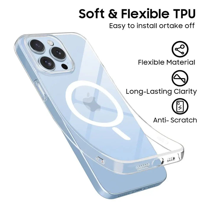 Tech-Protect FlexAir MagSafe case for iPhone 13 Pro Max - transparent - Cell phone cases and covers<<<HurtelXML