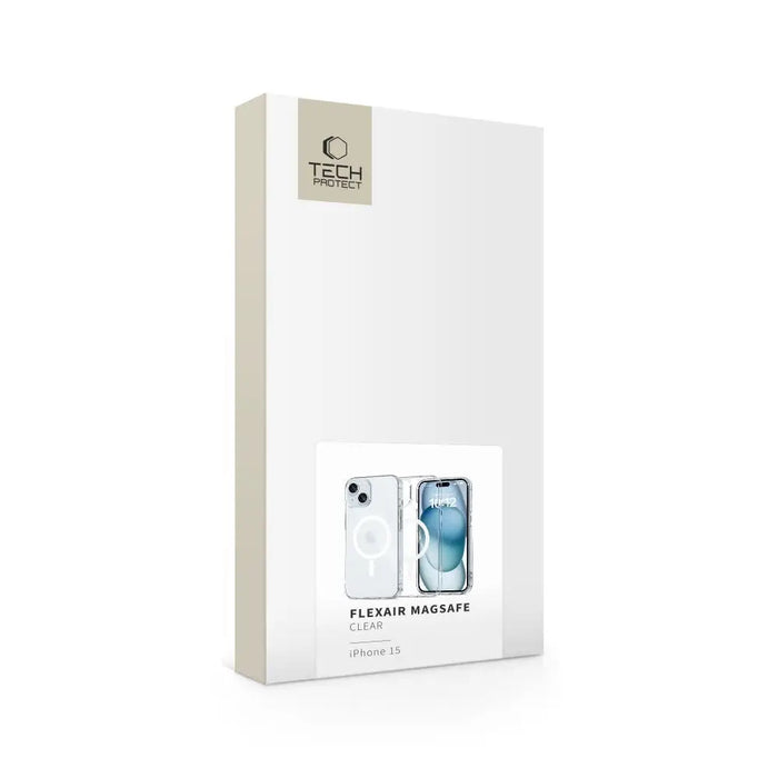 Tech-Protect FlexAir MagSafe iPhone 15 Case - Clear - Cell phone cases and covers<<<HurtelXML