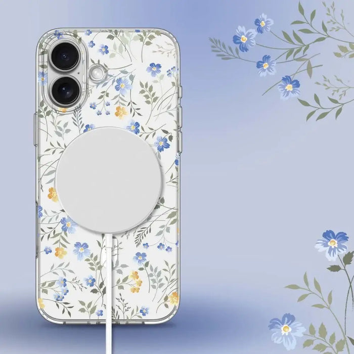 Tech-Protect FlexAir MagSafe iPhone 16e Case - Daisies with Leaves - Cell phone cases and covers<<<HurtelXML