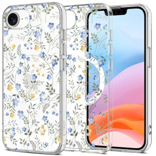 Tech-Protect FlexAir MagSafe iPhone 16e Case - Daisies with Leaves - Cell phone cases and covers<<<HurtelXML