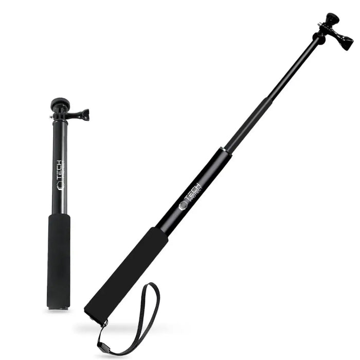 Tech-Protect GA100 Monopad & Selfie Stick for GoPro / DJI - Black - Cell phone holders<<<HurtelXML
