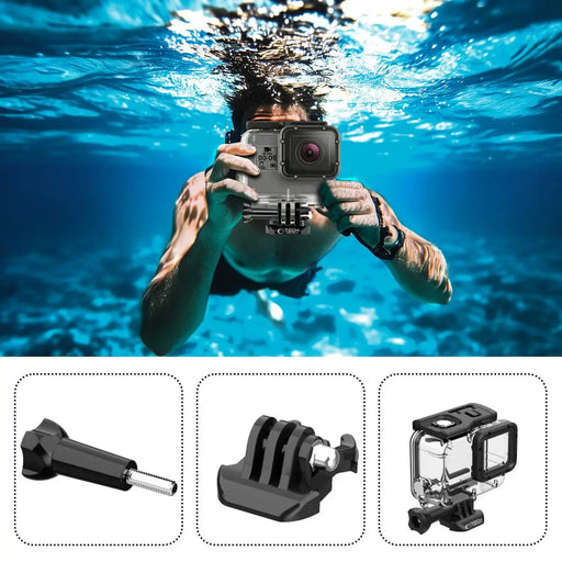 Tech-Protect GA200 waterproof case for GoPro Hero 5 / 6 / 7 - transparent - Cell phone cases and covers<<<HurtelXML