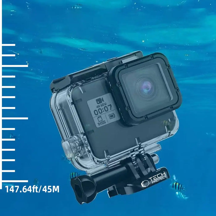 Tech-Protect GA200 waterproof case for GoPro Hero 5 / 6 / 7 - transparent - Cell phone cases and covers<<<HurtelXML