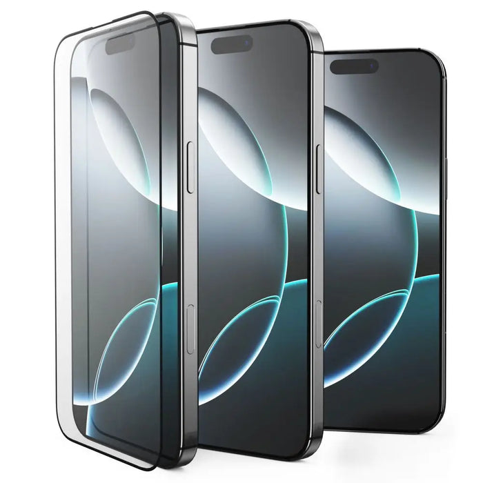 Tech-Protect Glass Fit+ 2-pack tempered glass for Samsung Galaxy S25 FE - black - Cell phone tempered glass<<<HurtelXML