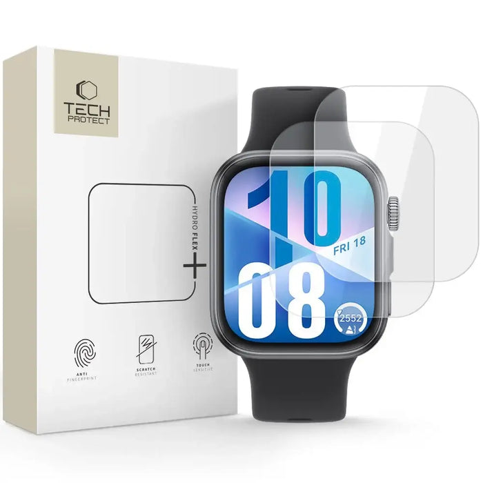 Tech-Protect Hofi Hydro Flex+ 2-pack hydrogel film for Huawei Watch Fit 3 / 4 - transparent - Cell phone protection