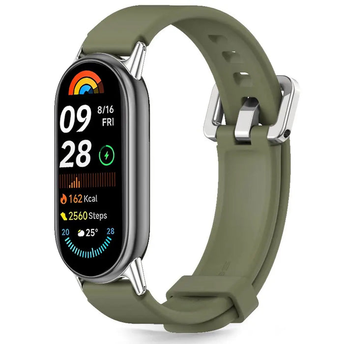 Tech-Protect IconBand Classic strap for Xiaomi Smart Band 8 / 9 / 10 / NFC - green - Other cell phone