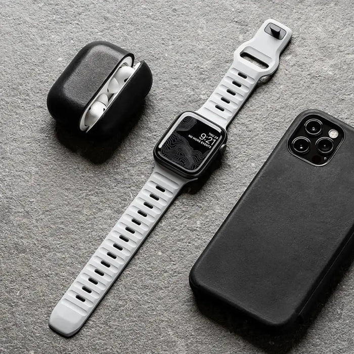 Tech-Protect IconBand Line Strap for Apple Watch 4 / 5 / 6 / 7 / 8 / 9 / SE / Ultra 1 / 2 (42/44/45/49 mm) - Dark Gray