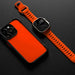 Tech-Protect IconBand Line Strap for Apple Watch 4 / 5 / 6 / 7 / 8 / 9 / SE / Ultra 1 / 2 (42/44/45/49 mm) - Orange
