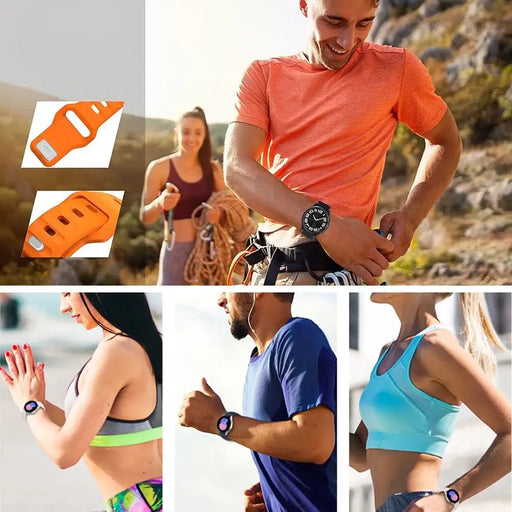 Tech-Protect IconBand Line Strap for Samsung Galaxy Watch 4 / 5 / 5 Pro / 6 / 7 / FE - Dark Green - Other cell phone