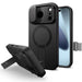 Tech-Protect Kevlar Aura MagSafe Case for iPhone 17 Pro - Black - Cell phone cases and covers<<<HurtelXML
