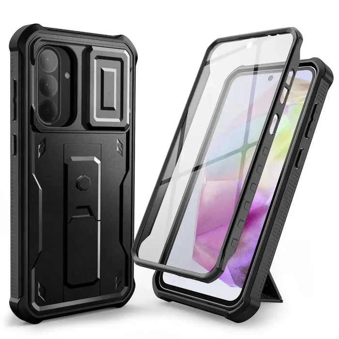 Tech-Protect Kevlar Cam+ Case for Samsung Galaxy A36 5G - Black - Cell phone cases and covers<<<HurtelXML