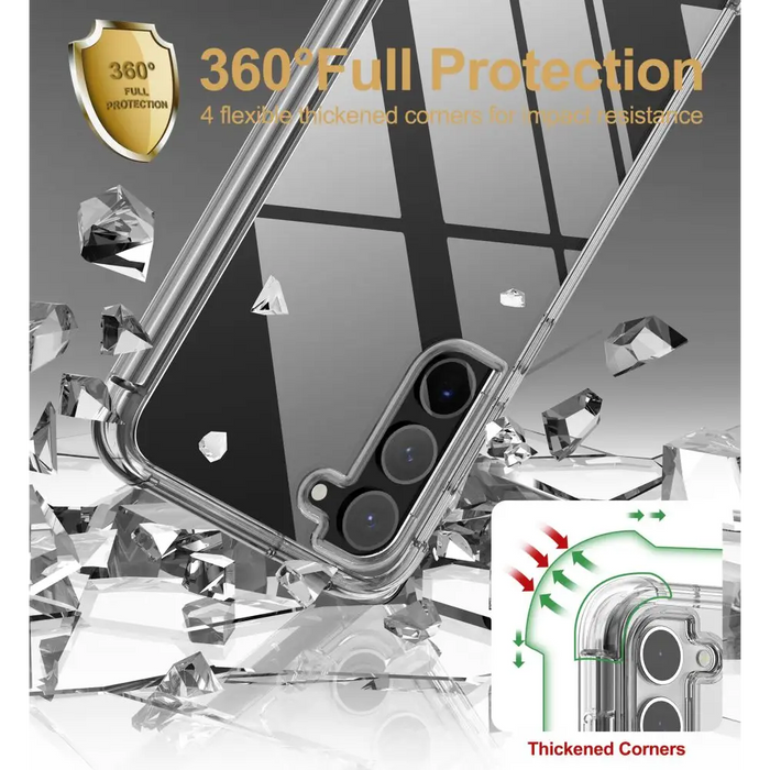 Tech-Protect Kevlar Case for Samsung Galaxy S23+ - Transparent - Cell phone cases and covers<<<HurtelXML