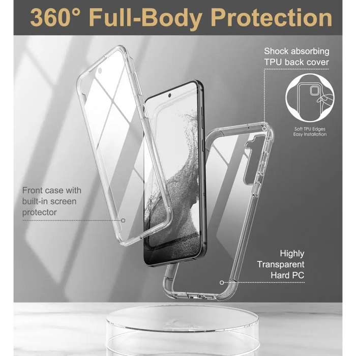 Tech-Protect Kevlar Case for Samsung Galaxy S23+ - Transparent - Cell phone cases and covers<<<HurtelXML