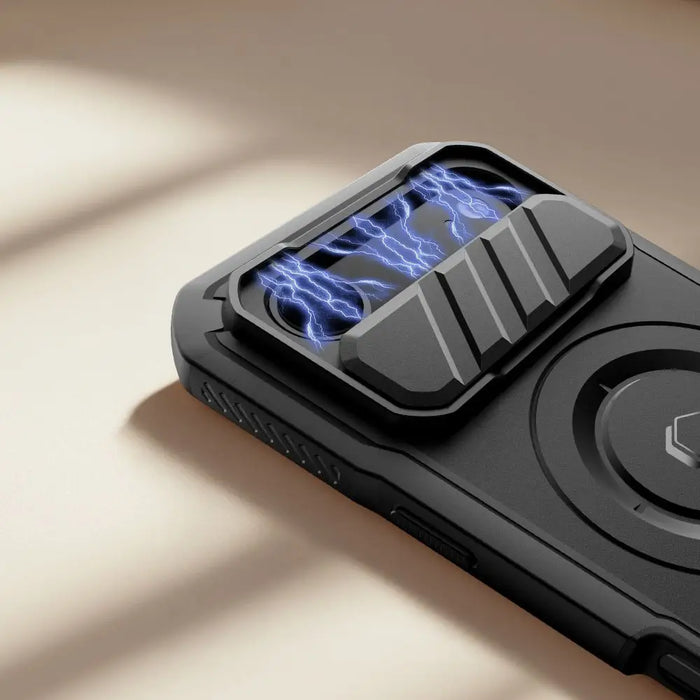 Tech-Protect Kevlar MagSafe Case for iPhone 17 Air - Black - Cell phone cases and covers<<<HurtelXML