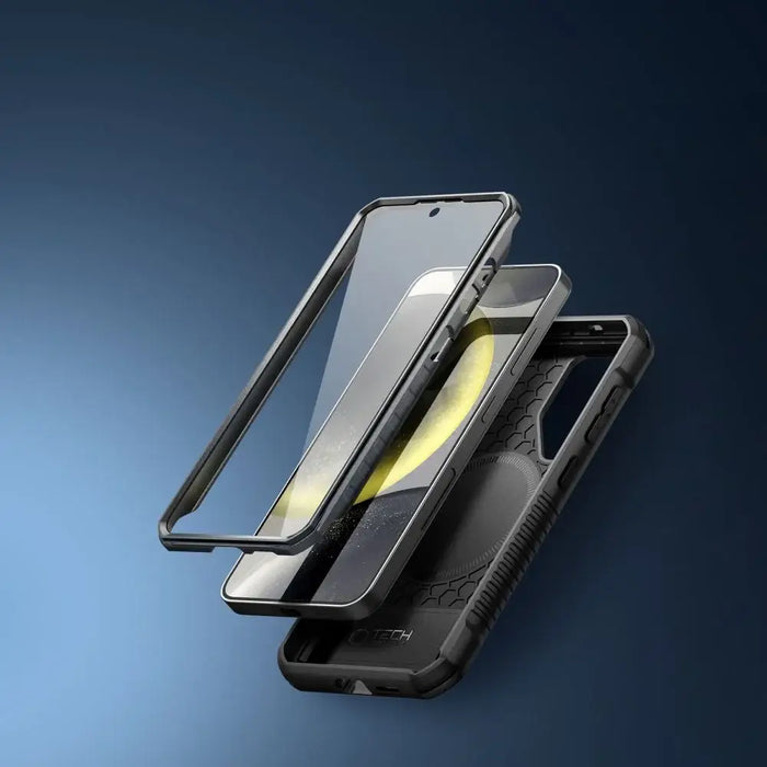 Tech-Protect Kevlar MagSafe+ Case for Samsung Galaxy S24+ - Black - Cell phone cases and covers<<<HurtelXML