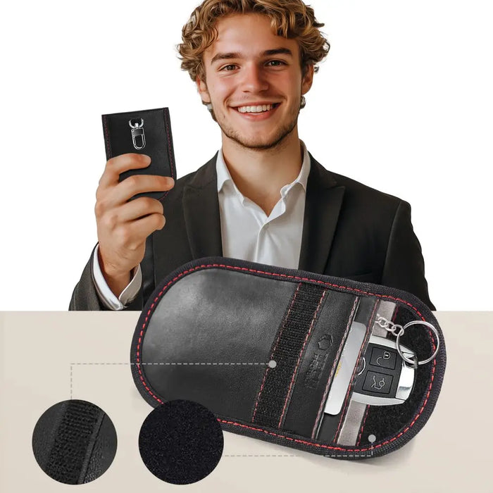 Tech-Protect KLR100 RFID Case - Black and Red - Cell phone cases and covers<<<HurtelXML