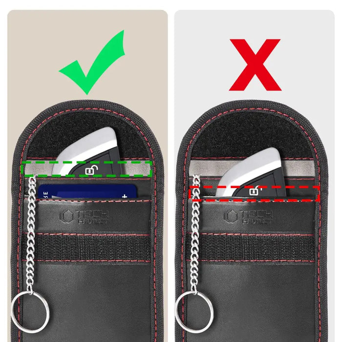 Tech-Protect KLR100 RFID Case - Black and Red - Cell phone cases and covers<<<HurtelXML