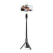 Tech-Protect L05S Bluetooth Selfie Stick with Tripod up to 105cm with LED Light - Black - Photo accessories<<<HurtelXML