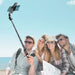 Tech-Protect L05S Bluetooth Selfie Stick with Tripod up to 105cm with LED Light - Black - Photo accessories<<<HurtelXML