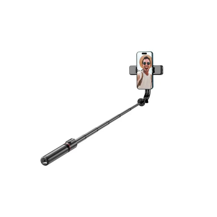 Tech-Protect L05S Bluetooth Selfie Stick with Tripod up to 105cm with LED Light - Black - Photo accessories<<<HurtelXML