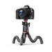 Tech-Protect L07S Bluetooth Selfie Stick with Flexible Tripod up to 54cm and 360 Head - Black - Photo