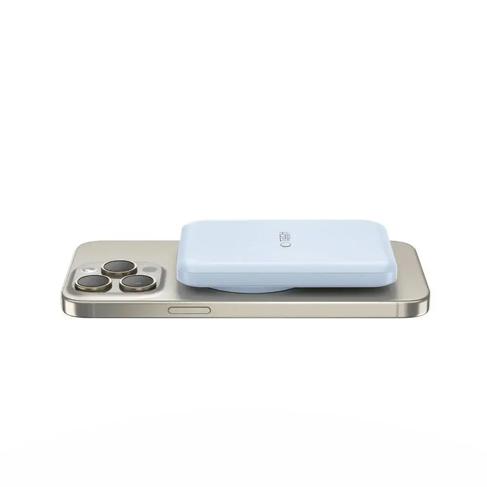 Tech-Protect LifeMag PB10 Powerbank with MagSafe 5000mAh 15W USB-C port - blue + USB-C cable - Powerbanks<<<HurtelXML