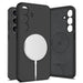Tech-Protect Liquid Silicone MagSafe Case for Samsung Galaxy S25 - Black - Cell phone cases and covers<<<HurtelXML