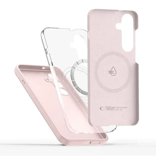 Tech-Protect Liquid Silicone MagSafe iPhone 16e Case - Pink - Cell phone cases and covers<<<HurtelXML