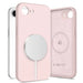 Tech-Protect Liquid Silicone MagSafe iPhone 16e Case - Pink - Cell phone cases and covers<<<HurtelXML