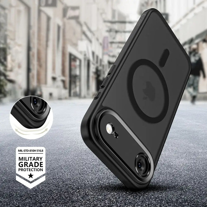 Tech-Protect MagCam MagSafe Case for iPhone 17 Air - Matte Black - Cell phone cases and covers<<<HurtelXML