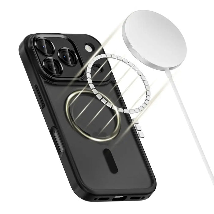 Tech-Protect MagCam MagSafe Case for iPhone 17 Pro - Matte Black - Cell phone cases and covers<<<HurtelXML