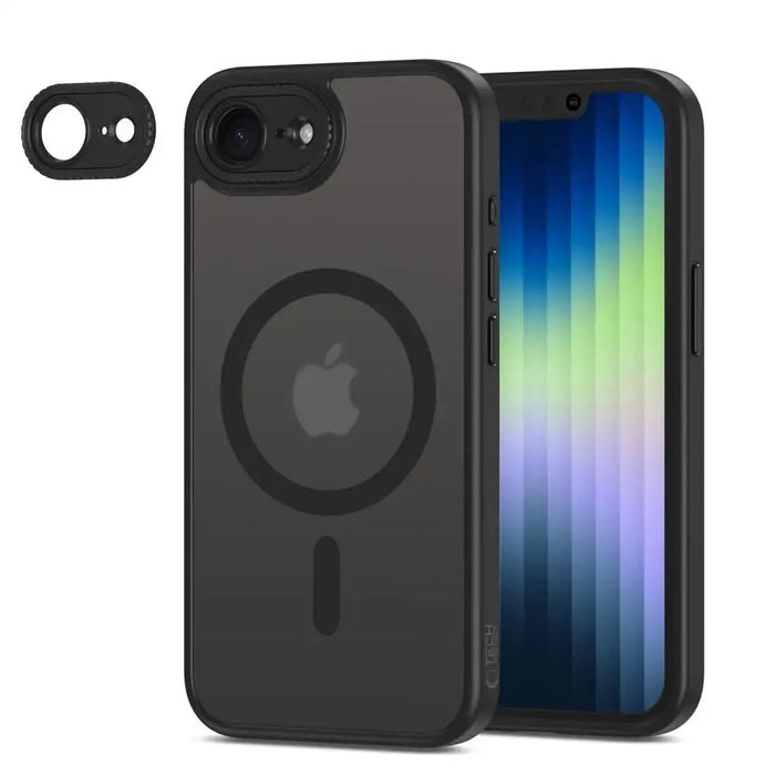 Tech-Protect MagCam MagSafe iPhone 16e Case - Matte Black - Cell phone cases and covers<<<HurtelXML