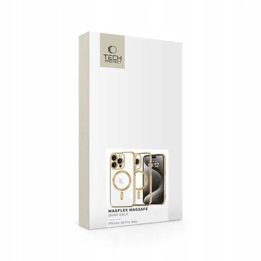 Tech-Protect MagFlex MagSafe Case for iPhone 16 Pro Max - Gold - Cell phone cases and covers<<<HurtelXML