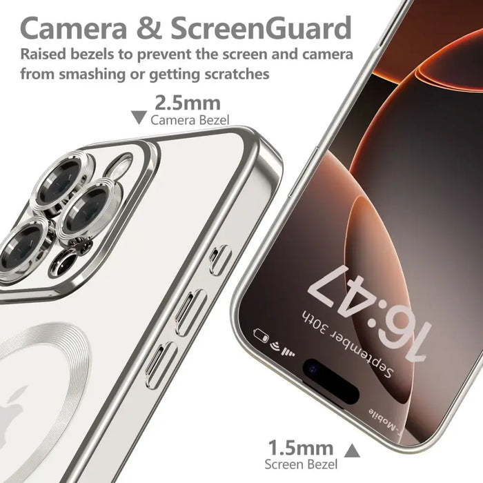 Tech-Protect MagFlex MagSafe case for iPhone 16 Pro Max - titanium - Cell phone cases and covers<<<HurtelXML