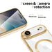 Tech-Protect MagFlex MagSafe Case for iPhone 17 Air - Transparent Gold - Cell phone cases and covers<<<HurtelXML