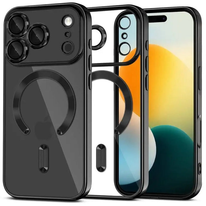 Tech-Protect MagFlex MagSafe Case for iPhone 17 - Clear Black - Cell phone cases and covers<<<HurtelXML
