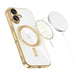 Tech-Protect MagFlex MagSafe Case for iPhone 17 - Transparent Gold - Cell phone cases and covers<<<HurtelXML
