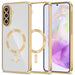 Tech-Protect MagFlex MagSafe Case for Samsung Galaxy A36 5G - Transparent Gold - Cell phone cases and covers<<<HurtelXML